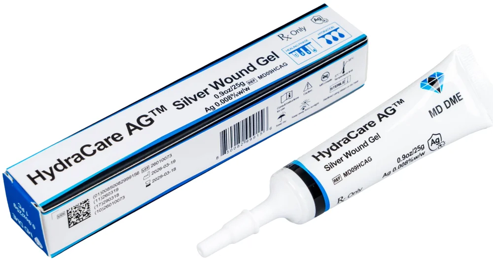 HydraCare AG™ — Silver Hydrogel